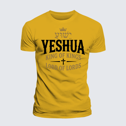 Luxe Mercerized Cotton Tee - Yeshua King & Lord
