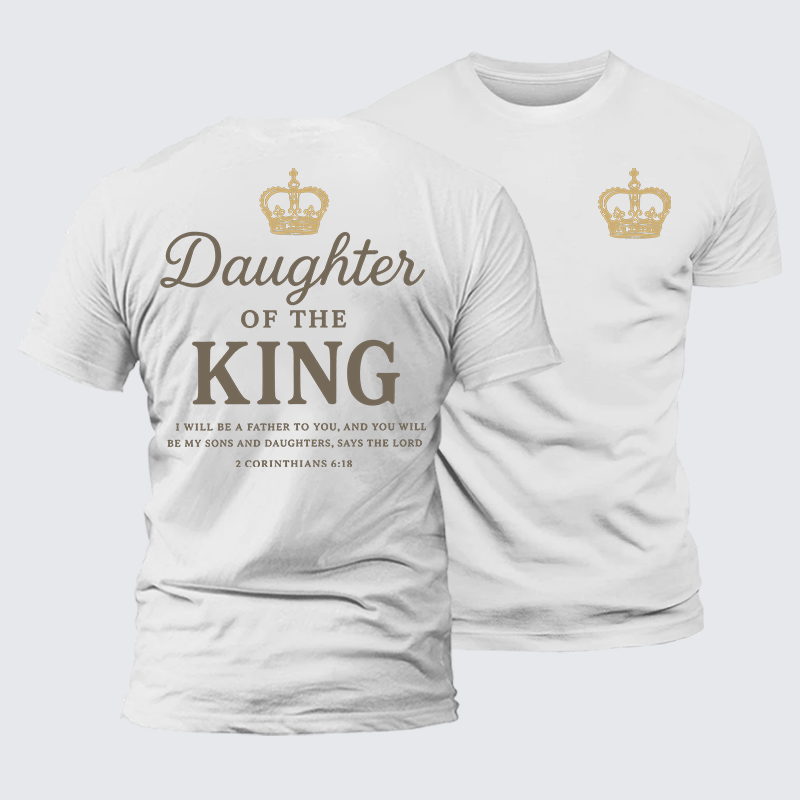 Luxe Mercerized Cotton Tee - Daughter Of The King