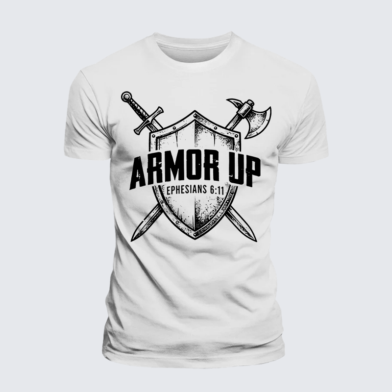 Luxe Mercerized Cotton Tee - Armor Up