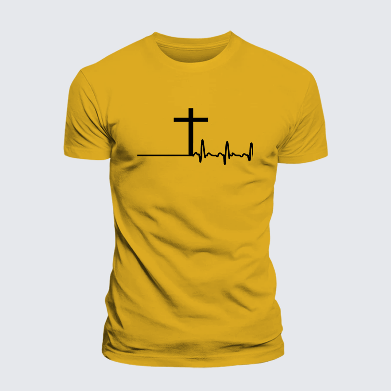 Luxe Mercerized Cotton Tee - ECG Cross