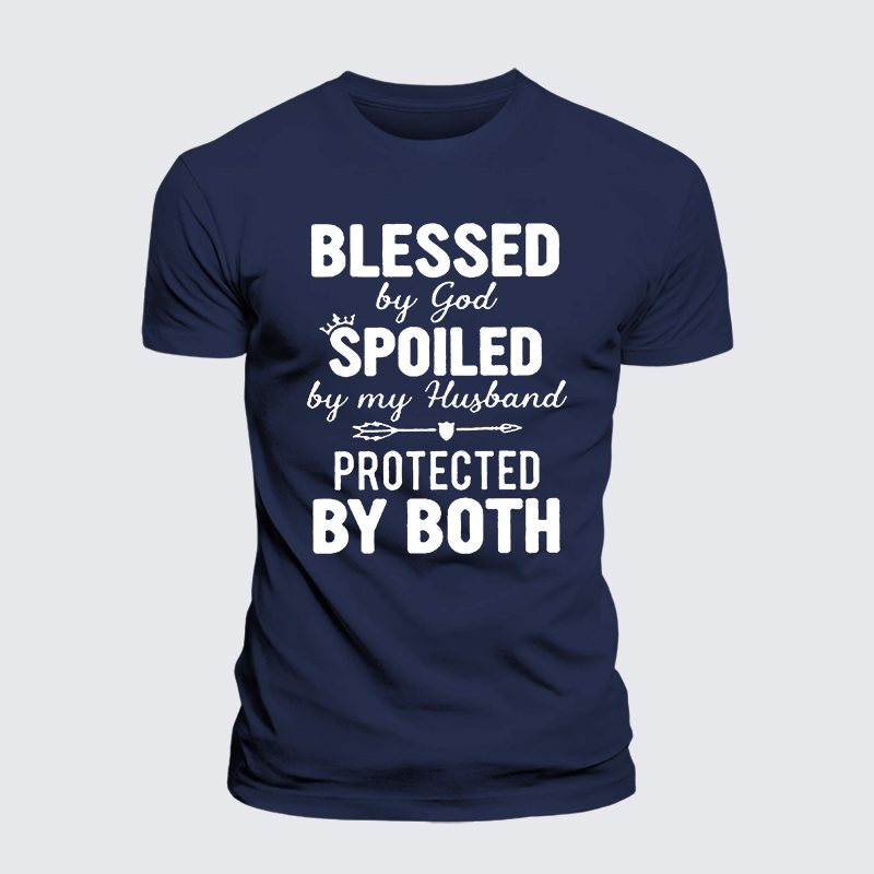 Luxe Mercerized Cotton Tee - God Bless