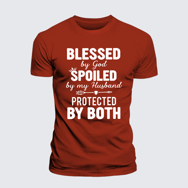 Luxe Mercerized Cotton Tee - God Bless