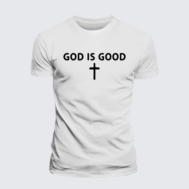 Luxe Mercerized Cotton Tee - God Is Good