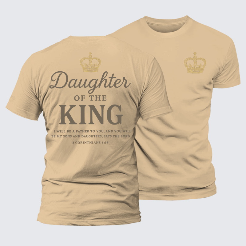 Luxe Mercerized Cotton Tee - Daughter Of The King