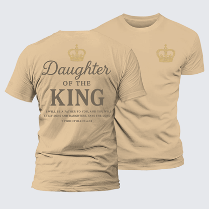 Luxe Mercerized Cotton Tee - Daughter Of The King