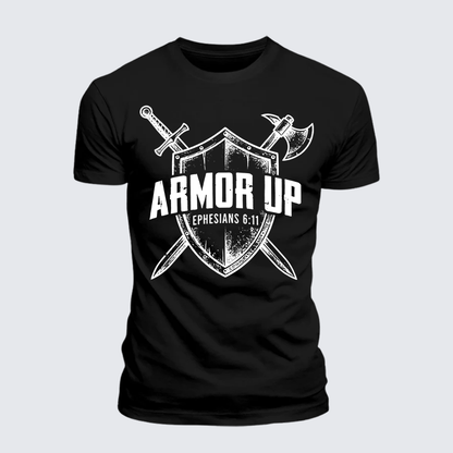 Luxe Mercerized Cotton Tee - Armor Up