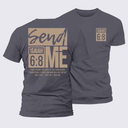 Luxe Mercerized Cotton Tee - Send Me