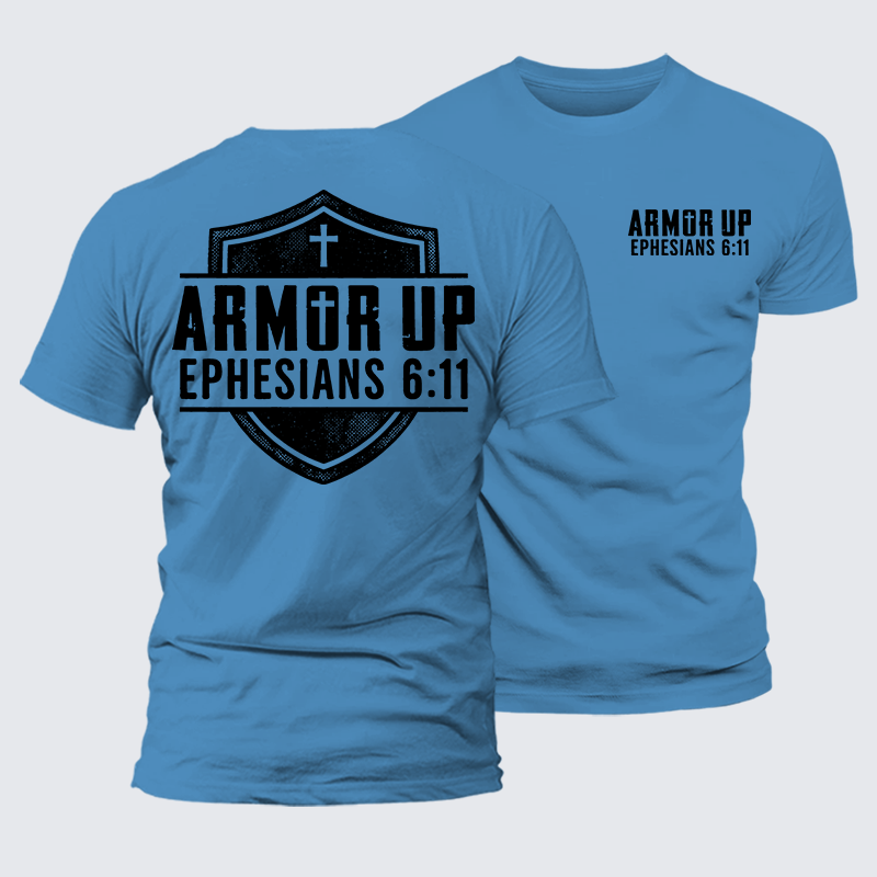 Luxe Mercerized Cotton Tee - Armor Up