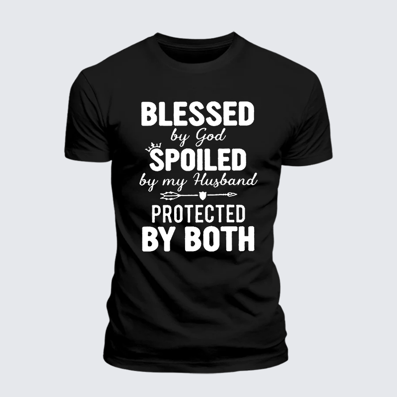 Luxe Mercerized Cotton Tee - God Bless