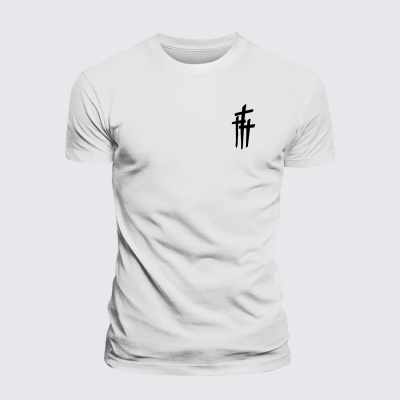 Luxe Mercerized Cotton Tee - Faith Printed