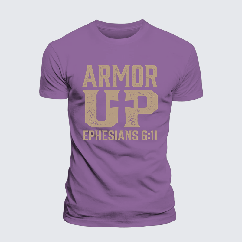 Luxe Mercerized Cotton Tee - Armor Up