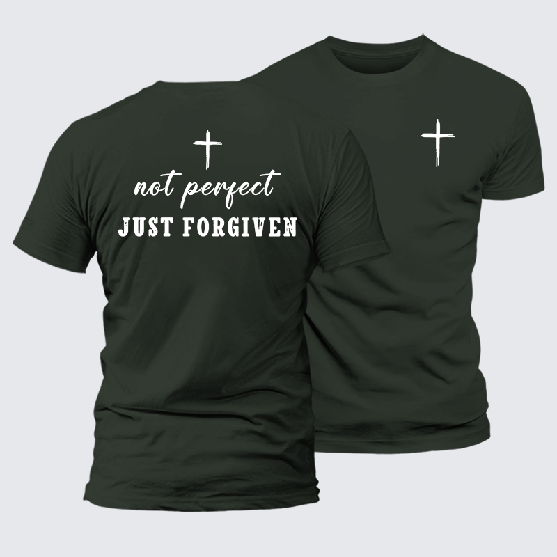 Luxe Mercerized Cotton Tee - Not Perfect Just Forgiven
