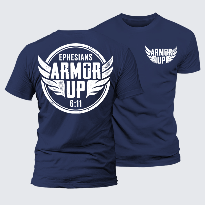 Luxe Mercerized Cotton Tee - Armor Up