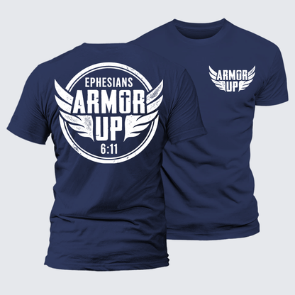 Luxe Mercerized Cotton Tee - Armor Up