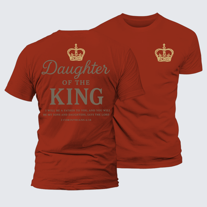 Luxe Mercerized Cotton Tee - Daughter Of The King