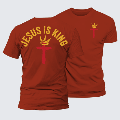 Luxe Mercerized Cotton Tee - Jesus Is King