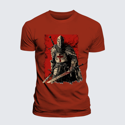 Luxe Mercerized Cotton Tee - Templar Honor