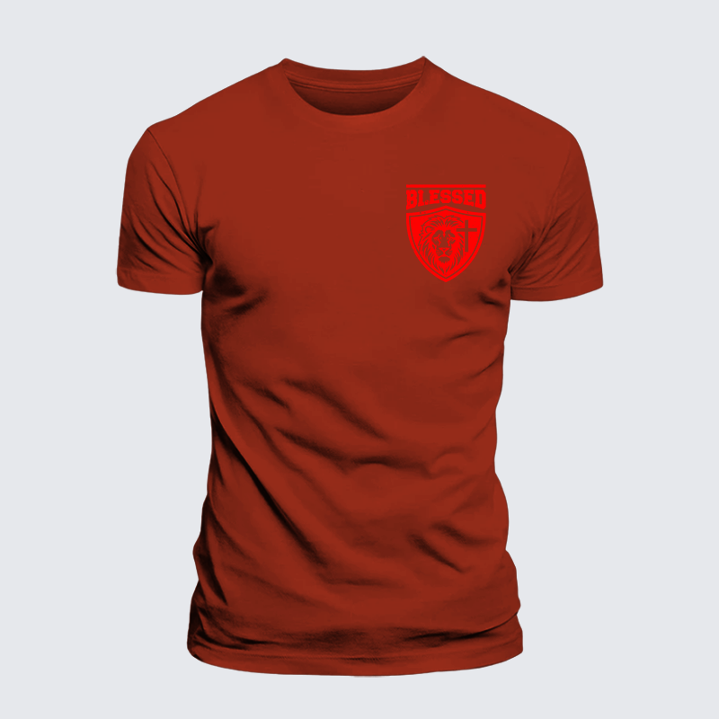 Luxe Mercerized Cotton Tee - Blessed Cross