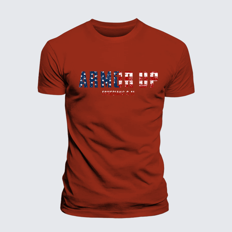 Luxe Mercerized Cotton Tee - Armor Up