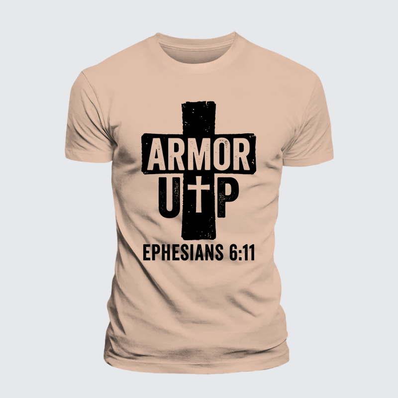 Luxe Mercerized Cotton Tee - Armor Up