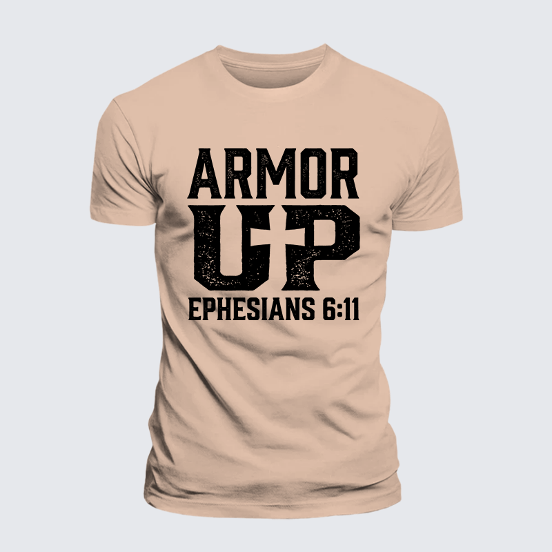 Luxe Mercerized Cotton Tee - Armor Up