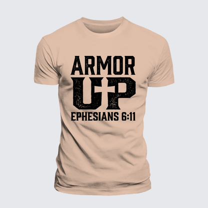 Luxe Mercerized Cotton Tee - Armor Up