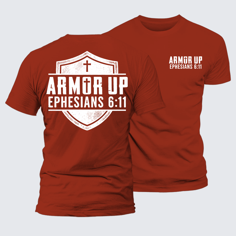 Luxe Mercerized Cotton Tee - Armor Up