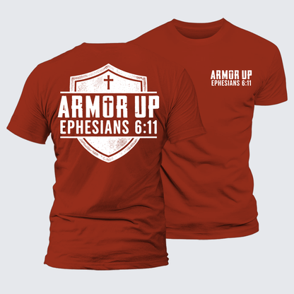 Luxe Mercerized Cotton Tee - Armor Up