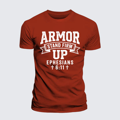 Luxe Mercerized Cotton Tee - Armor Up