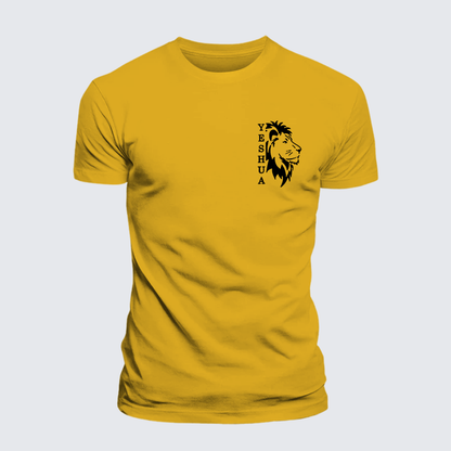 Luxe Mercerized Cotton Tee - Yeshua Lion