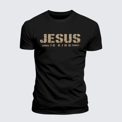 Luxe Mercerized Cotton Tee - Jesus Is King