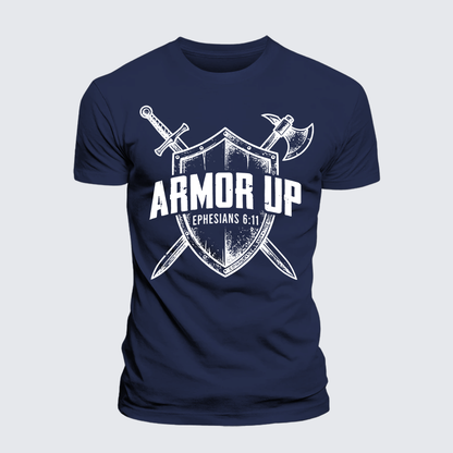 Luxe Mercerized Cotton Tee - Armor Up