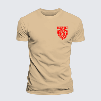 Luxe Mercerized Cotton Tee - Blessed Cross