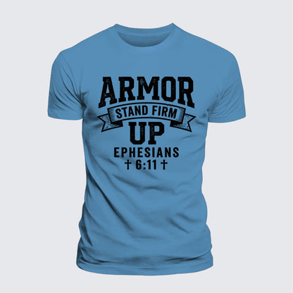 Luxe Mercerized Cotton Tee - Armor Up