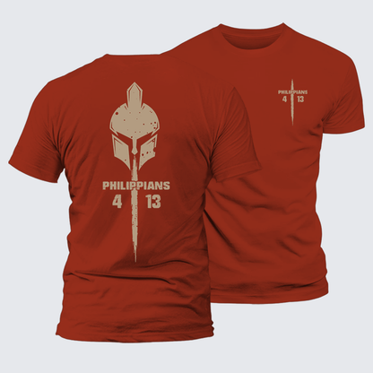 Luxe Mercerized Cotton Tee - Philippians 4:13