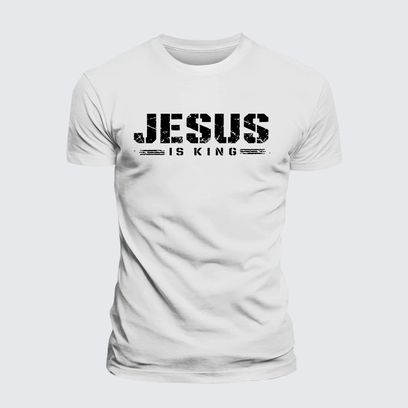 Luxe Mercerized Cotton Tee - Jesus Is King
