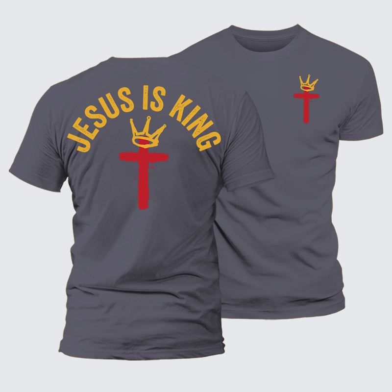 Luxe Mercerized Cotton Tee - Jesus Is King