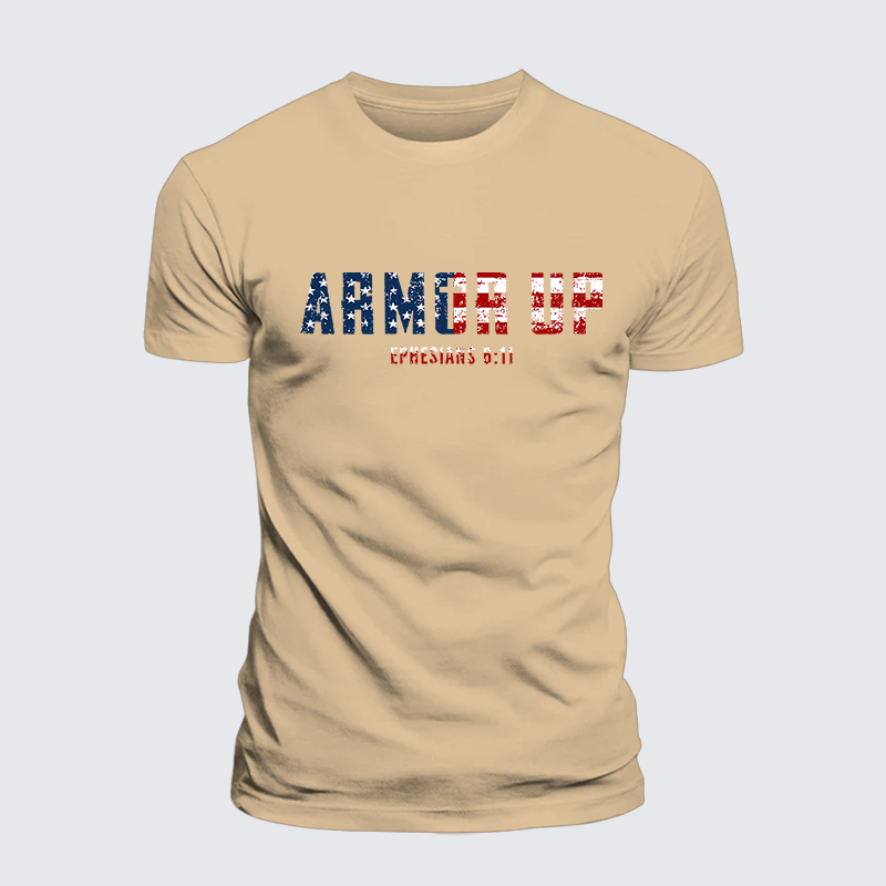 Luxe Mercerized Cotton Tee - Armor Up