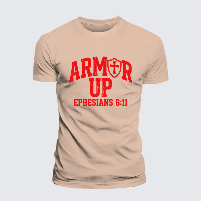 Luxe Mercerized Cotton Tee - Armor Up