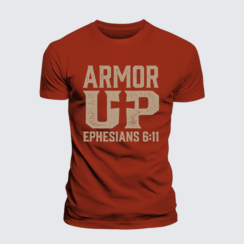 Luxe Mercerized Cotton Tee - Armor Up