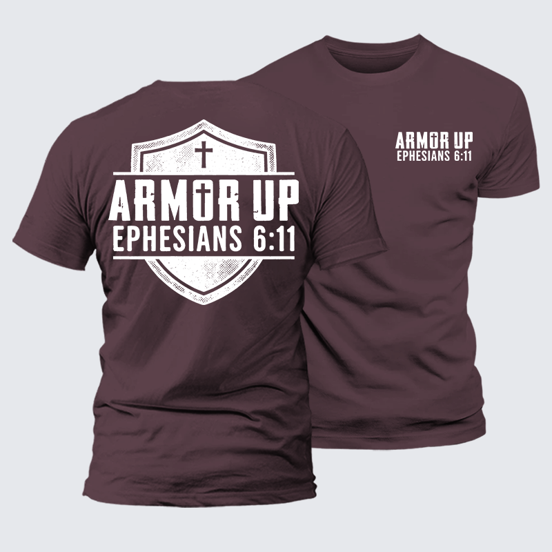 Luxe Mercerized Cotton Tee - Armor Up
