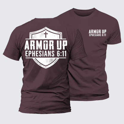 Luxe Mercerized Cotton Tee - Armor Up