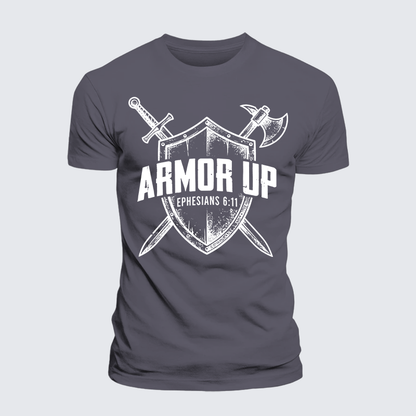 Luxe Mercerized Cotton Tee - Armor Up