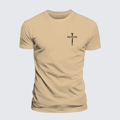 Luxe Mercerized Cotton Tee - God Is Greater Than Your Highs and Lows