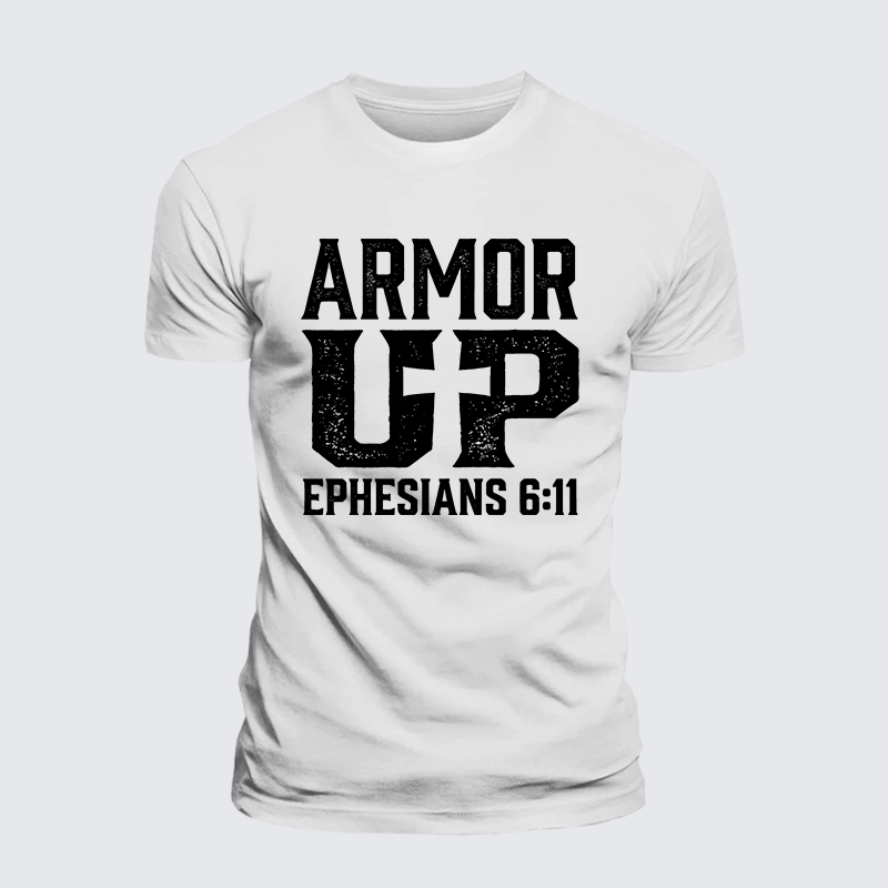 Luxe Mercerized Cotton Tee - Armor Up
