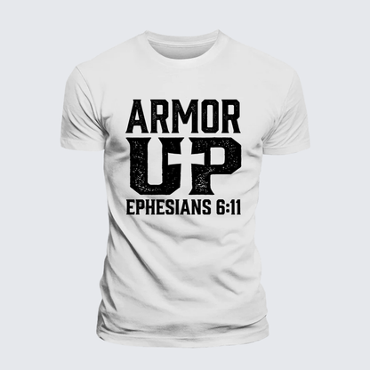 Luxe Mercerized Cotton Tee - Armor Up