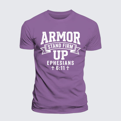 Luxe Mercerized Cotton Tee - Armor Up