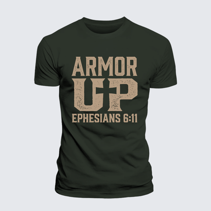 Luxe Mercerized Cotton Tee - Armor Up