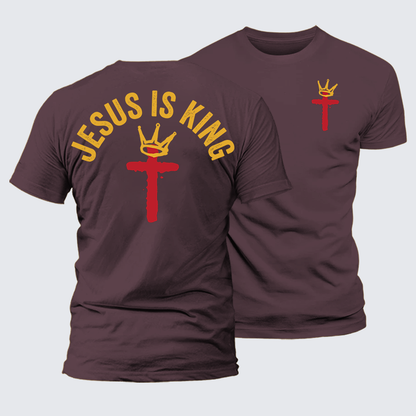 Luxe Mercerized Cotton Tee - Jesus Is King