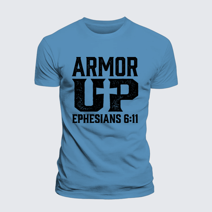 Luxe Mercerized Cotton Tee - Armor Up